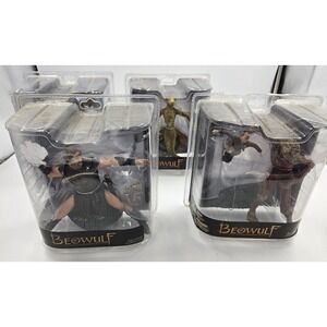 McFarlane Toys Beowulf Movie Action Figure Complete Set 2007
